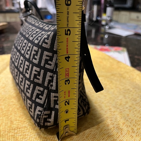 Vintage Fendi Zucca Shoulder Bag - Picture 11 of 11